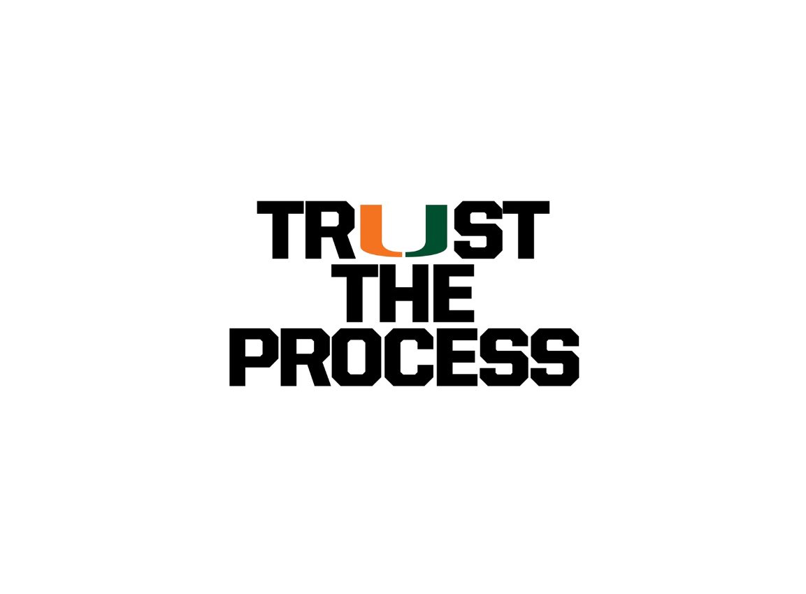 Let’s show @univmiami what the power of the people looks like… I’ll donate $250 for every RT up to $3,000,000 to rev this engine up…. #TrustTheProcess #UM