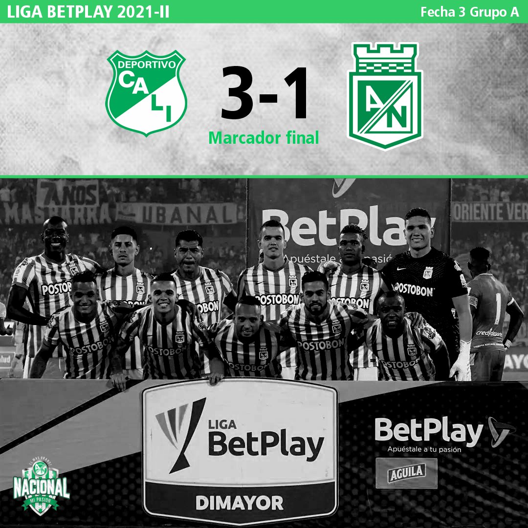 ¡NOCHE PARA OLVIDAR!
Jugando con un hombre de más, Atlético Nacional pierde 3-1 y se ubica en el último puesto del grupo A. ¿Opiniones del partido?