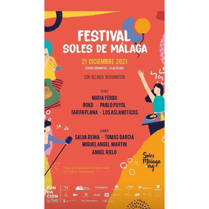 NuriaFergoWeb's tweet photo. El próximo día 21, Nuria Fergó actuará en el Festival Soles de Málaga, que tendrá lugar en el Teatro Cervantes a las 20:00h https://t.co/HNa1ISp3dK