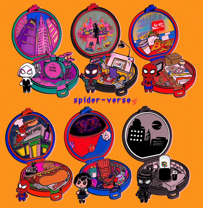 スパイダーバース続編楽しみ!!(再掲)  #fanart 
