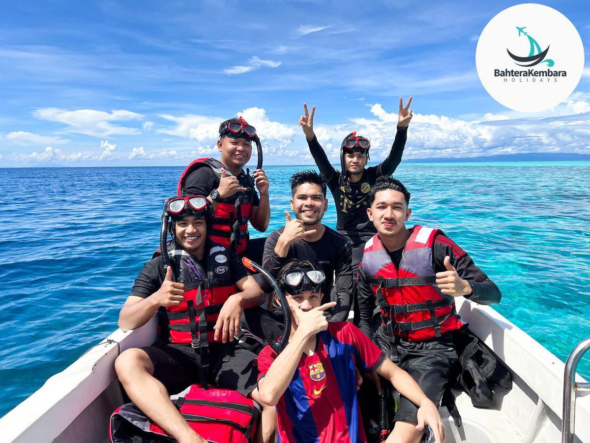 fieraaaaaaaaa's tweet photo. SNORKELING DI MANTABUAN ISLAND 😍

Next trip: 5-8 Mac 2022

✅ Flight MAS
✅ 20kg luggage
✅ Island Hopping with snorkeling 
✅ Hotel di Semporna
✅ Airport transfer
✅ Boat transfer

RM1399/PAX

✈️ https://t.co/liYqBl21fB

#bahterakembaraholidays #pakejsemporna #pakejtravelsabah https://t.co/ZRMIQsf1NW