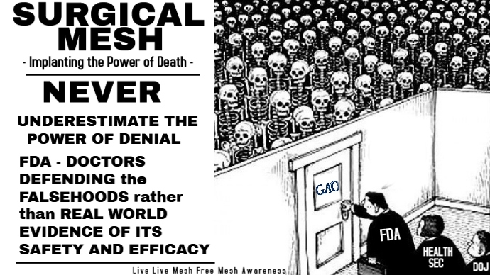 JanUrban12's tweet photo. Eyes made quiet by #Power and #Greed Any System that values #Profit over #Lives is a very Dangerous One #Regulatory Negligence -  #TVMesh How can something that went so terribly Wrong be Right?  #MeshMaims #MeshKills https://t.co/Wk1iwqsJt6