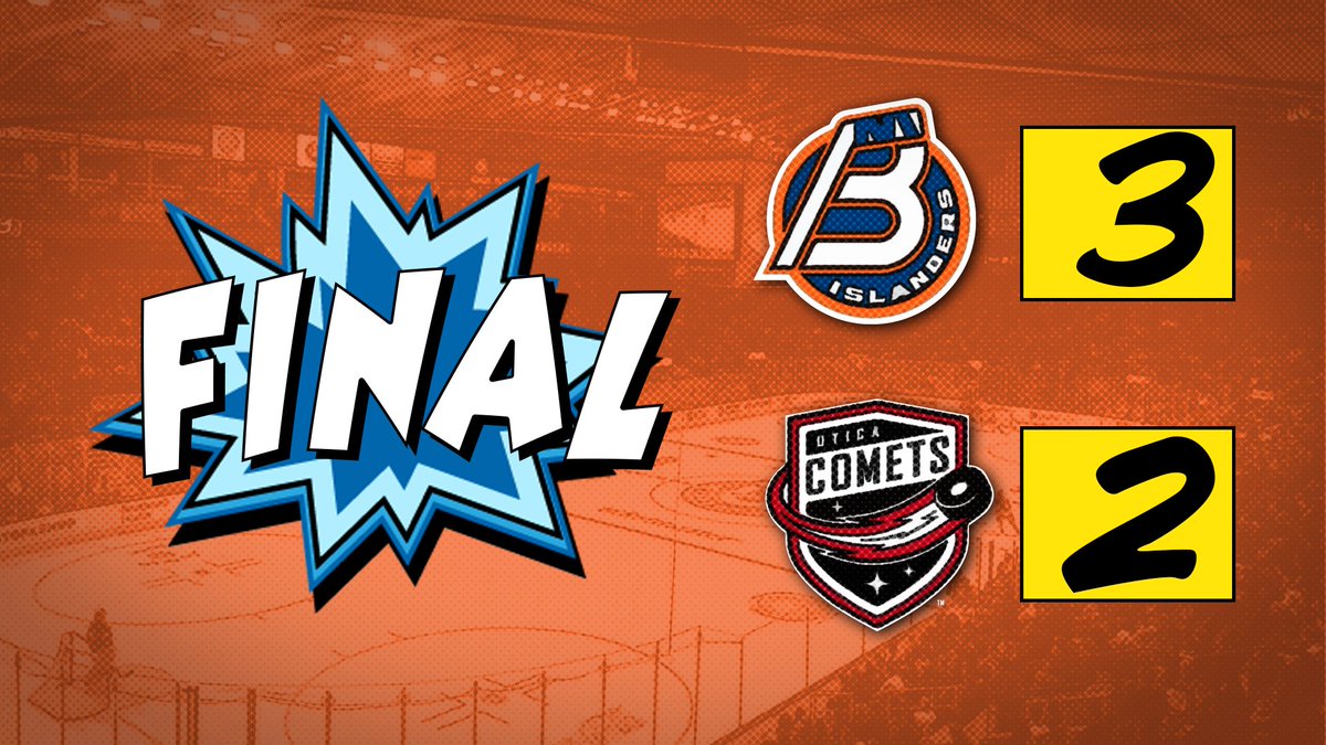 AHLIslanders's tweet photo. Final
BRI 32 SOG | UTI 31 SOG
#BRIvsUTI | #SuperheroWeekend https://t.co/R0hmu5rdNT