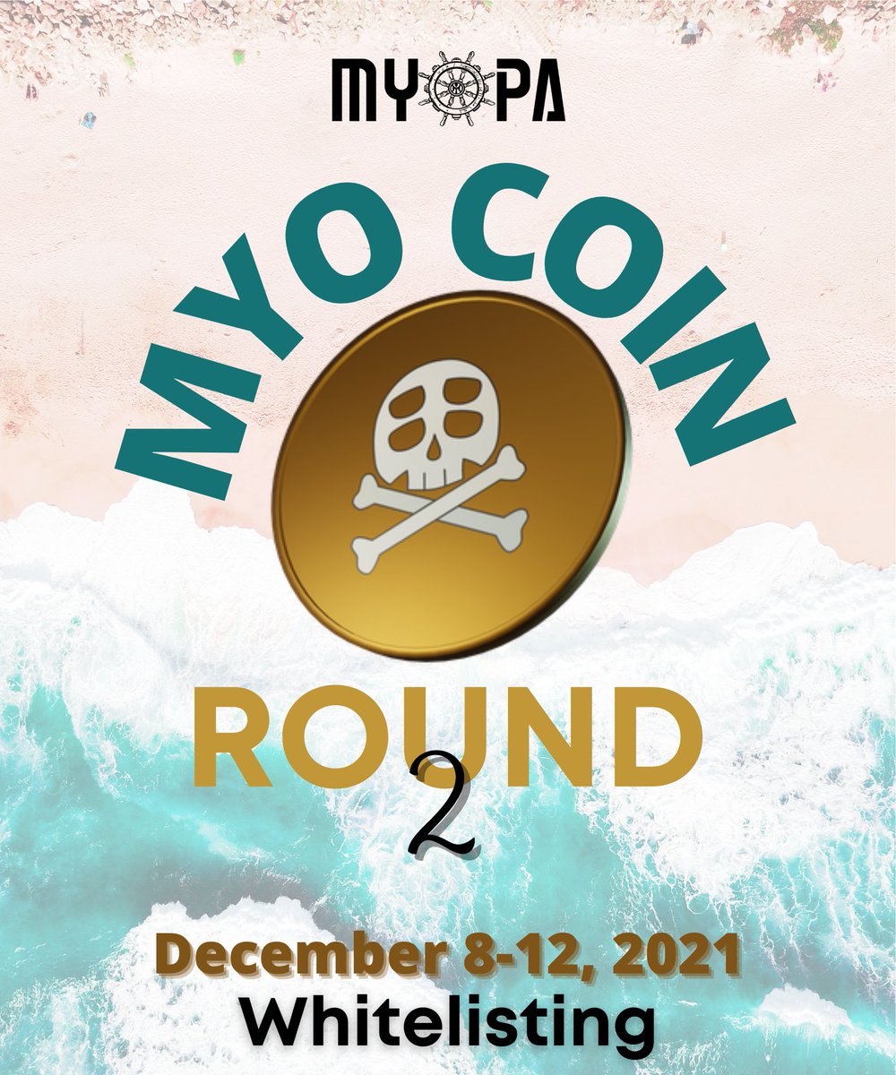 myopanft's tweet photo. The Myopa Token presale (round 2) has been prepared and it will be live from December 8 - December 12, 2021.
Details about the Private Sale is on discord: https://t.co/nJJLTQOGKc
#myopa #presale
#Whitelist #NFTgame #PlayToEarn #NFT #Solana #SolanaNFT https://t.co/FTI8cFuum4