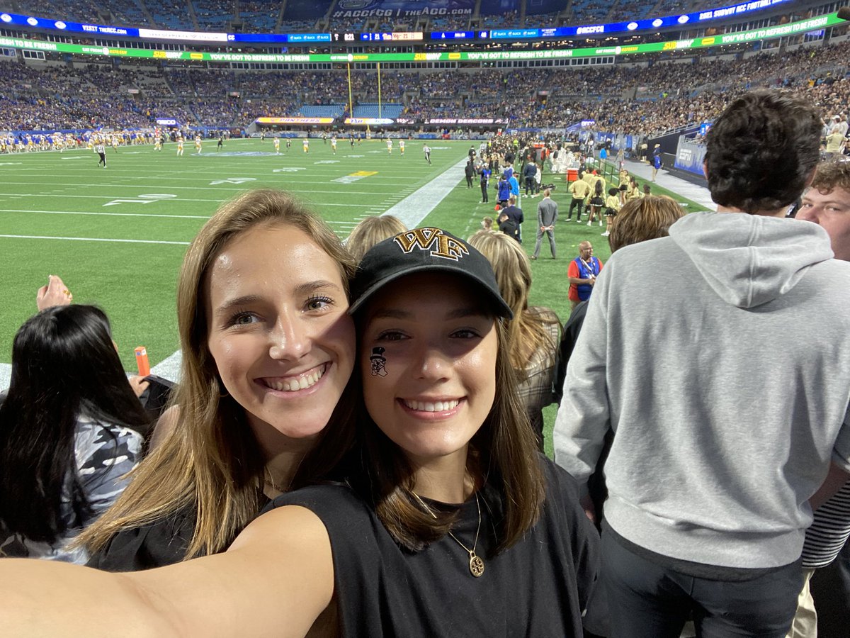 #accfcg #ACCChampionship <a href="/WakeFB/">Wake Forest Football</a>  GO DEACS!!!!