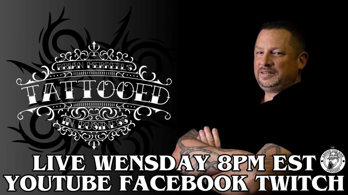 We are talking #dontjudgeabookbyitscover with @gy6_promotions Brian Merrell live this Wednesday 8pm EST on @facebookapp @youtube @twitch @twitter
#like #follow #share #subscribe 
#tattoo #tattooed #tattooedgirls #tattoobusiness #businesspodcast #businesspodcasts #tattoosleeve