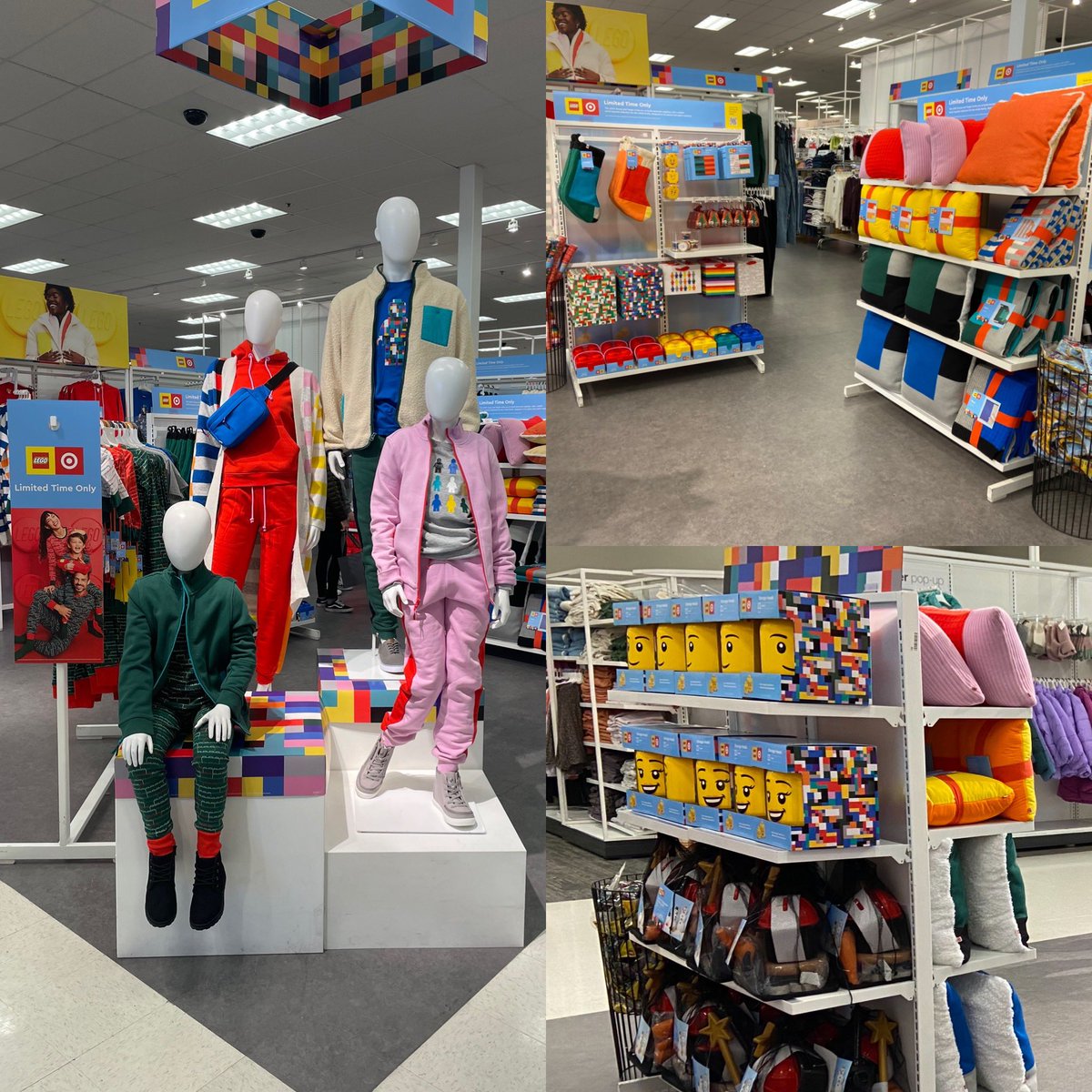 Our VMs are “building” something cool at the store!! #LEGOxTarget #Target #T2225 #buildandwintogether