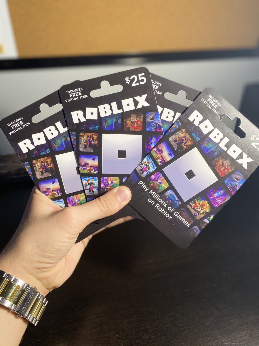 THIS IS NOT A JOKE! Everyone who RETWEETS this tweet will get a ROBUX GIFTCARD! MANY STILL LEFT! ❤️ (Must Follow) - ENDS IN 3 DAYS! #Roblox #RobloxDev #RobloxGFX #robloxgiveaways #robux #robuxgiveaway