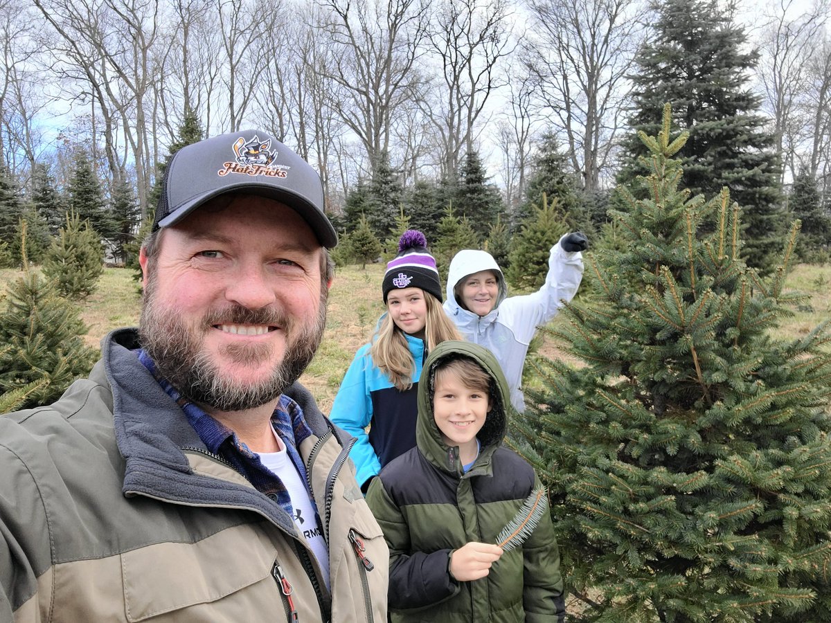 Picking and cutting our own tree this year!