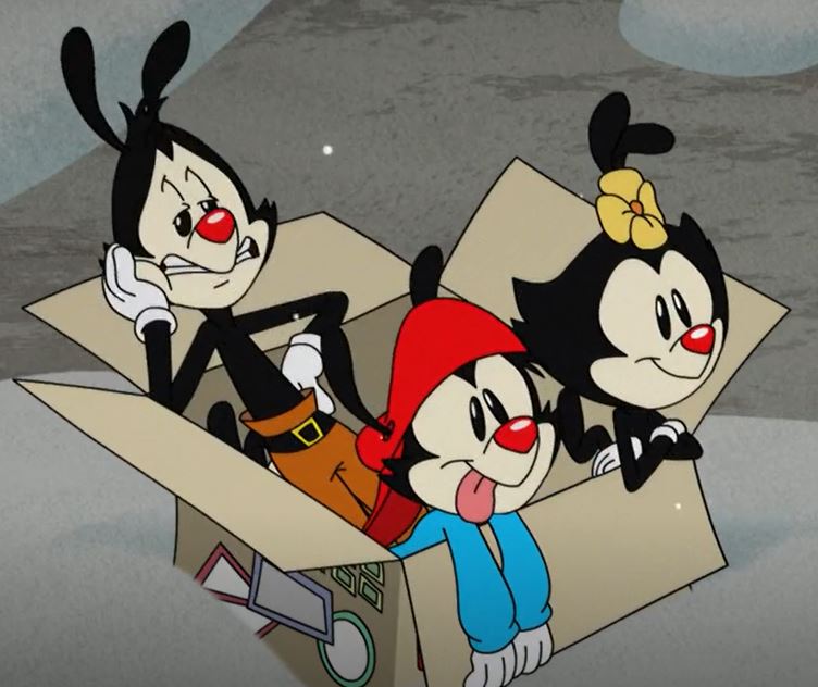 this is the best sibling pair in fiction imo #Animaniacs #zanytwt.