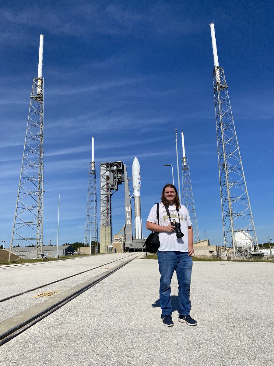 Delta_IV_Heavy's tweet image. Lifelong Dreams:
 -Stand on pad with rocket ✅

Now for the fun part, bringing in the photos and video for everyone to enjoy! See you tomorrow morning for STP-3! #GoAtlas #GoCentaur #GoSTP3