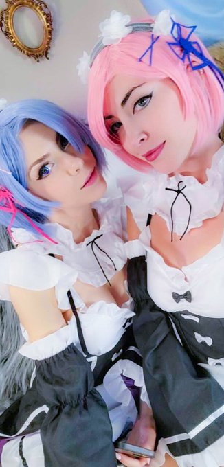 Join Ram (@Oceawave) and Rem, doing our first duo show EVER! We're cosplaying the lovely maid twins from<a class="tags" href="/tag/oceawave">@oceawave</a>