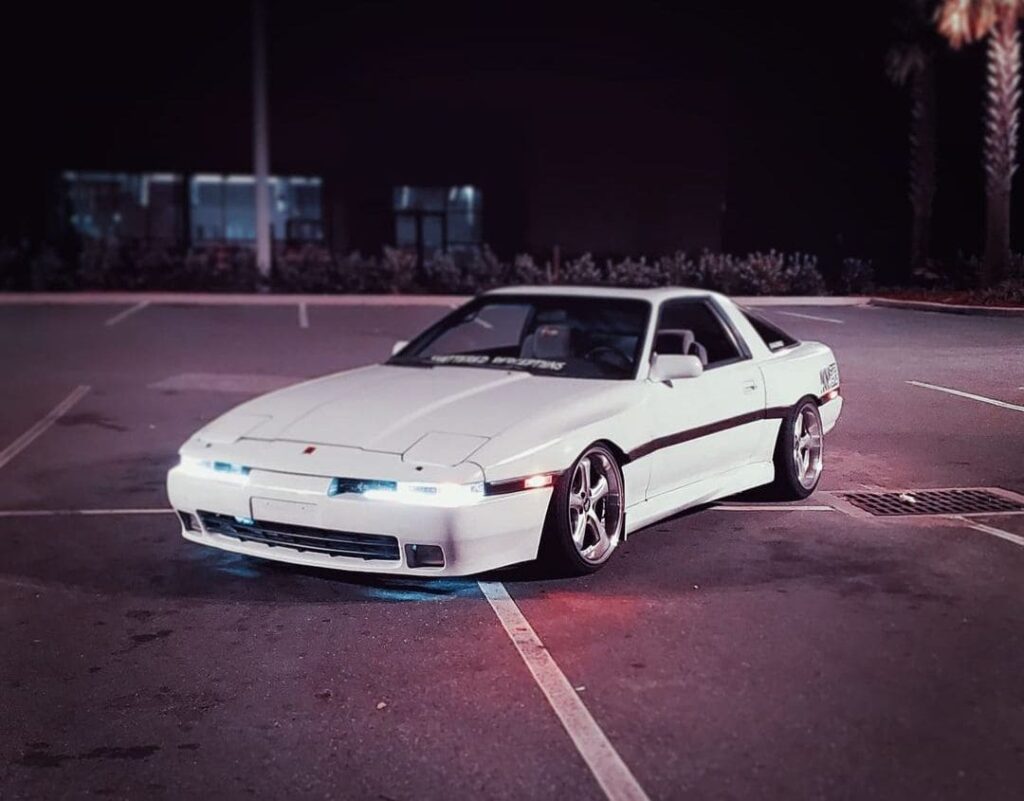 ImportSauce's tweet photo. Check out Valor Andrews’s 1987 Toyota Supra. @valormk3 . Now live on https://t.co/7mJqcQN2Gl. #supra #mk3supra #turbo #1jz #boosted #toyota https://t.co/Q1PpiXb5VO