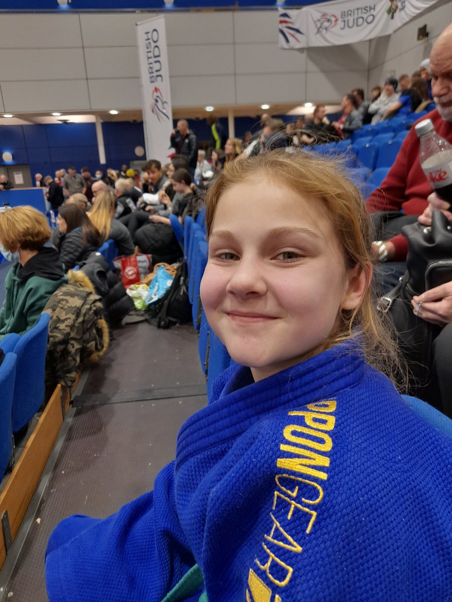 My Lizzy got a bronze at the BJA nationals. She is now on the British Squad. I am bursting with pride at how well she fought today; she even beat the gold medalist.