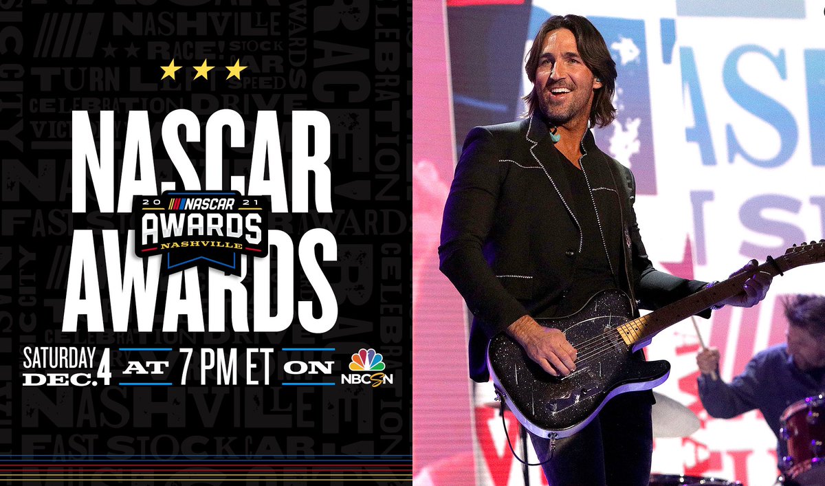 #NASCARAwards tonight at 7 PM ET on NBCSN. @NASCAR