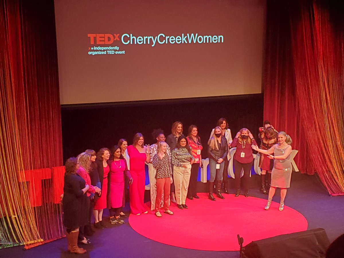 Our day concludes by bringing all of our speakers back onstage one more time. Thank you to our speakers, to the TEDx Cherry Creek Women team, and to you for your support. "What now?" was this year's question; YOU are the answer 💪