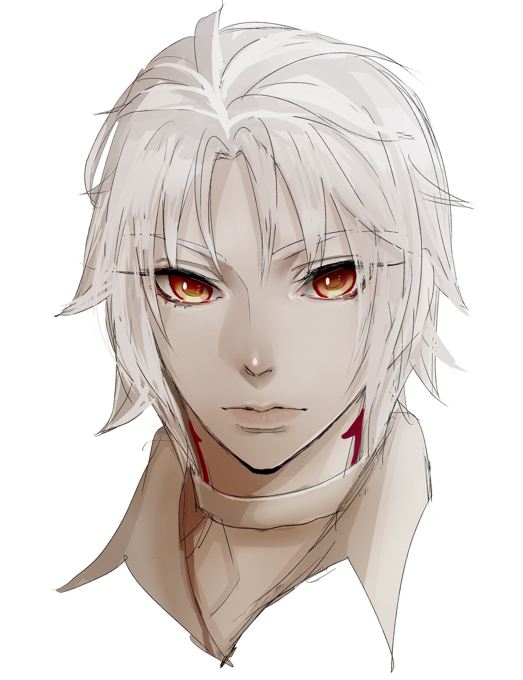みきとみ Ff144 グリザイユで塗ろうとしたらやり方が良く分からなくていつもの落書きになってしまったサンクレッドさん T Co 9kvoz8v4ft Twitter