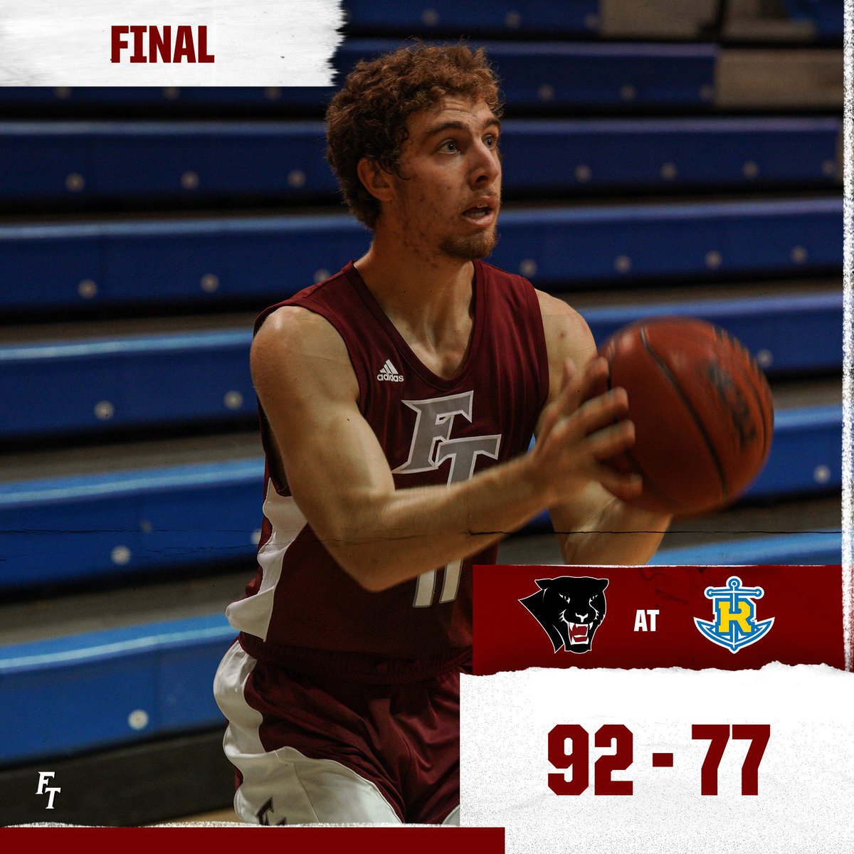 FloridaTechMBB's tweet photo. 8 WINS IN A ROW‼️

@sean_houpt scores career-high 32 pts on 8-13 3FG as Panthers end 3-game losing streak to Rollins with dominant road win!
#GoPanthers | #TechBuilt https://t.co/yW44bOKAX9