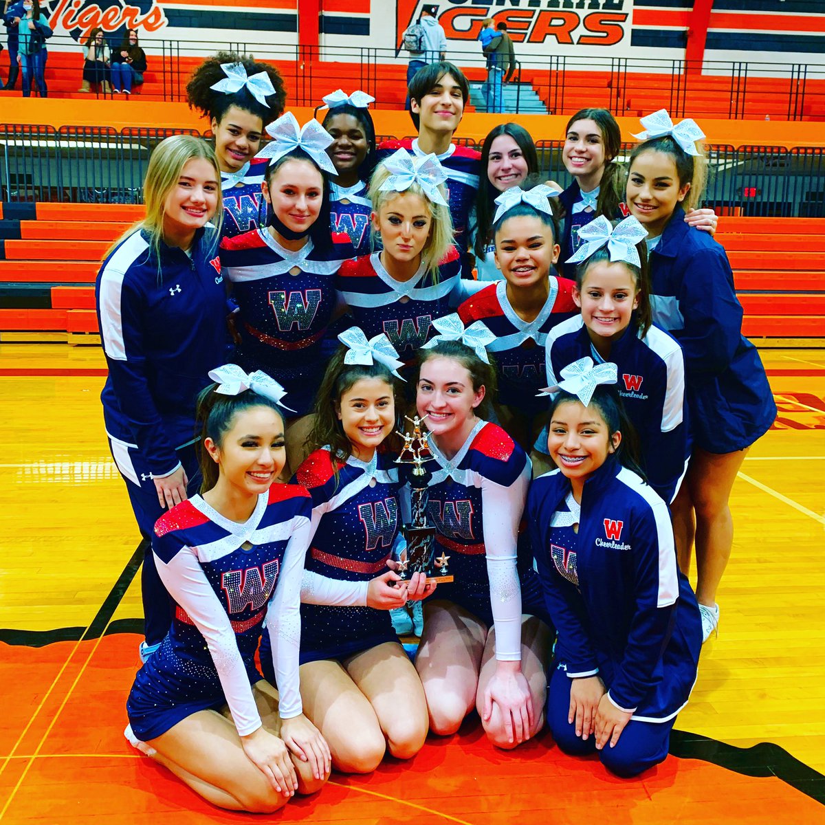 West Aurora Cheerleading tweet media