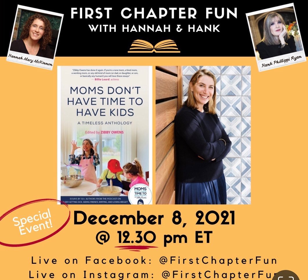 4 events this week!! Please join! Authors include ⭐️Ann Patchett ⭐️ (of <a href="/ParnassusBooks1/">Parnassus Books</a>) at the <a href="/streickercenter/">The Temple Emanu-El Streicker Center</a>, Hazel Hayes, <a href="/EmilyLiebert/">Emily Liebert</a> at @BNWestport, and <a href="/firstchapterfun/">@FirstChapterFun</a> with <a href="/HankPRyan/">Hank (ONE WRONG WORD is here!) Phillippi Ryan</a> and @HannahMMcKinnon!