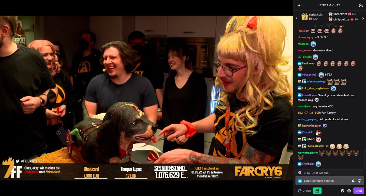 Hoffentlich sieht das der Tierpark Weeze nicht... 😂 #FriendlyFire7