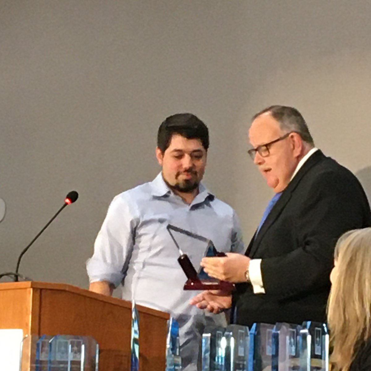 JamesQueallyLAT's tweet photo. So honored to receive @CACJNews Journalistic Integrity Award today. Writing about criminal justice is an increasingly difficult task, but I do my best to try and keep the conversations honest. Appreciate the hell out anyone who respects our role as referee. https://t.co/tVNuylxcEa