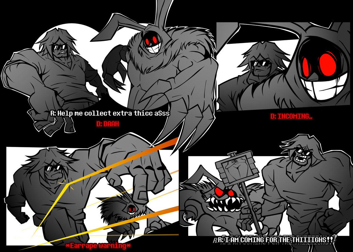 DoodMaster20's tweet image. WE COME TO SUCK ASS AND F*CK 
@Rob_n_ghost

Featuring #Squigly Thighs because why not
#digitalart