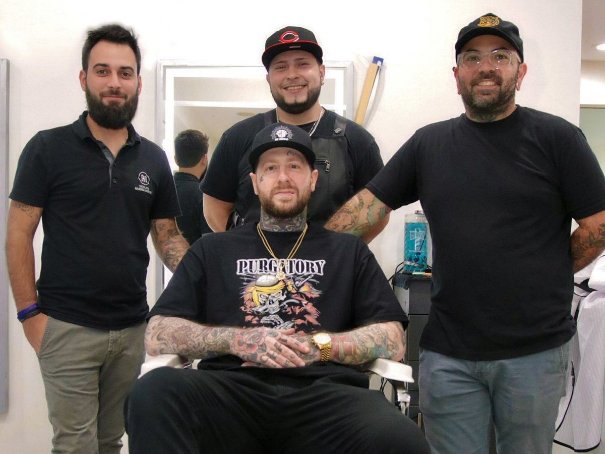 njdotcom's tweet photo. N.J. barbers — including one who had a recent ‘brush’ with fame — offer free holiday cuts for kids https://t.co/snE644I4bx https://t.co/zFvfukgjji