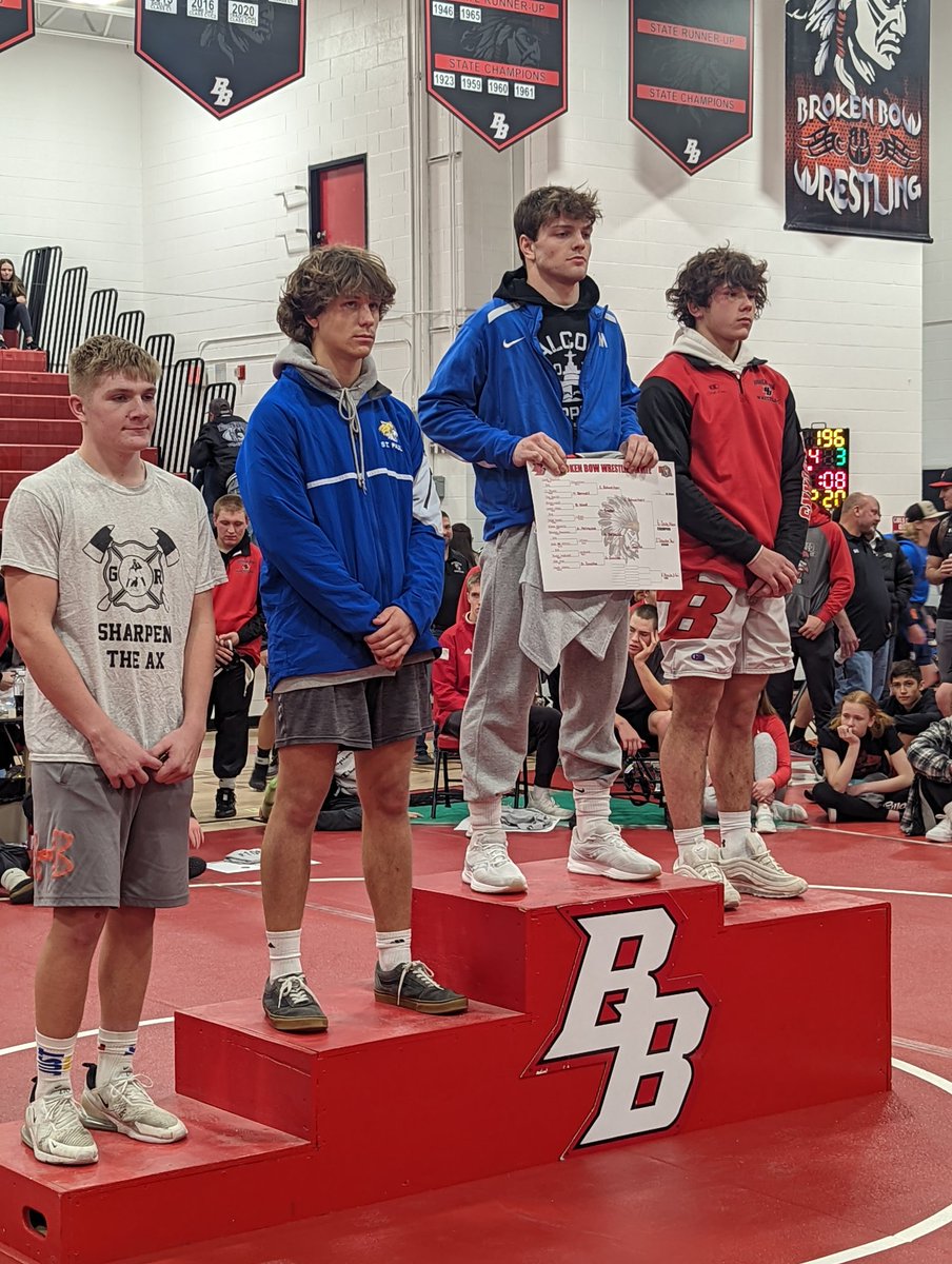 MHSgrapplers's tweet photo. 4 Clippers are bringing home some shiny new hardware from the Broken Bow tournament. Gavin Z 🥇, Kale N and Caleb C 🥈, Josh S 🥉 #malcolmclippers #despertaferro https://t.co/t1hXLs6tm4