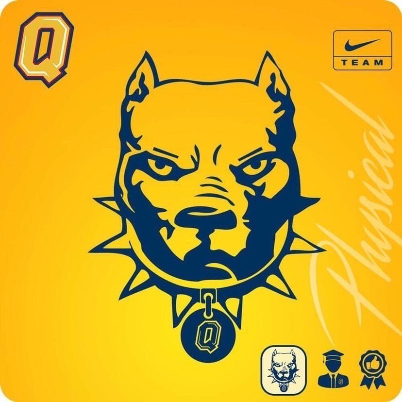 NWay78's tweet photo. Got DAWG stamped. Pretty cool.  Thank you @CoachNezQU  and @Queens_Football and @SteveSnyderQ https://t.co/a1nl9COIUC