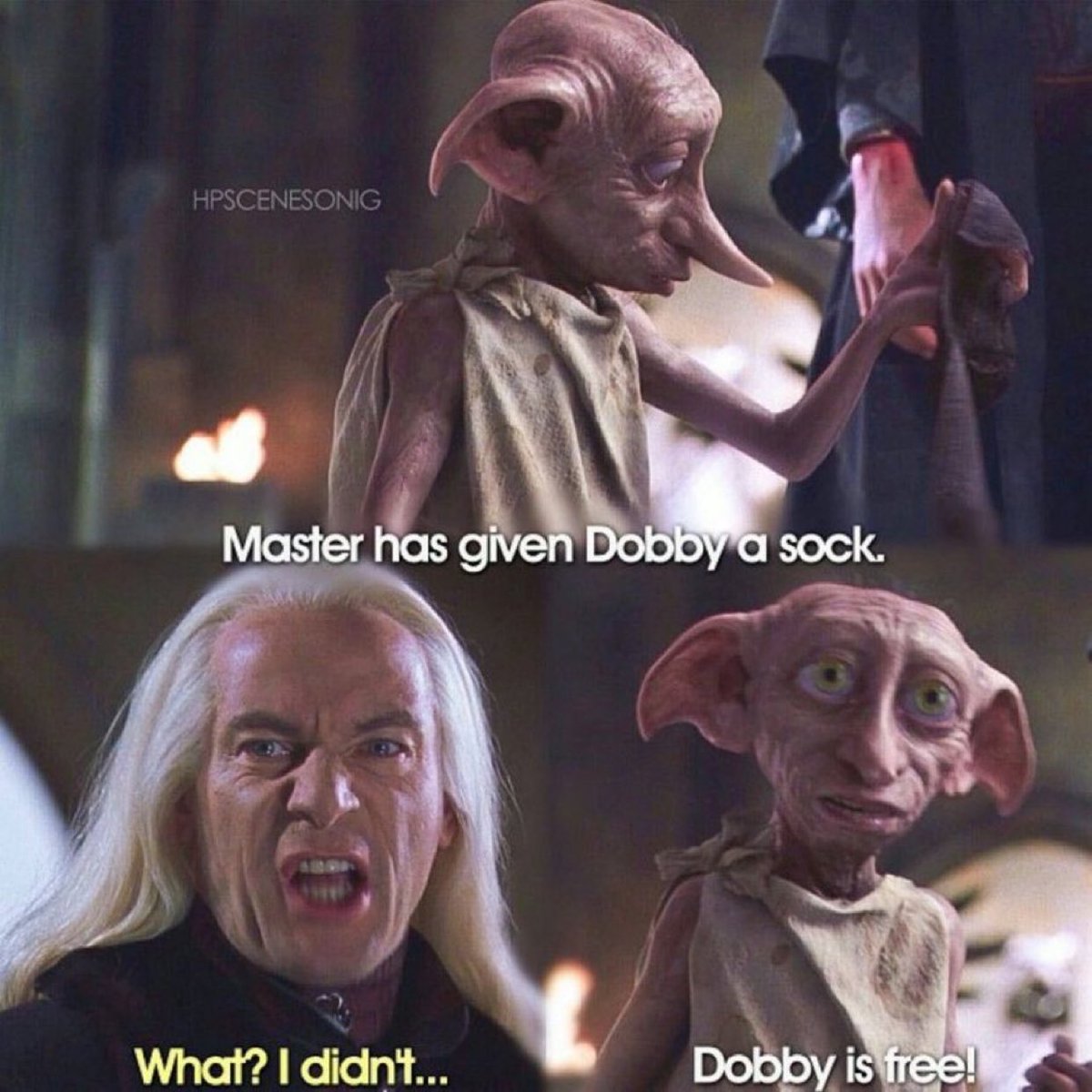 HPotterUniverse's tweet photo. December 4th is #NationalSockDay! https://t.co/2yhXotObEs