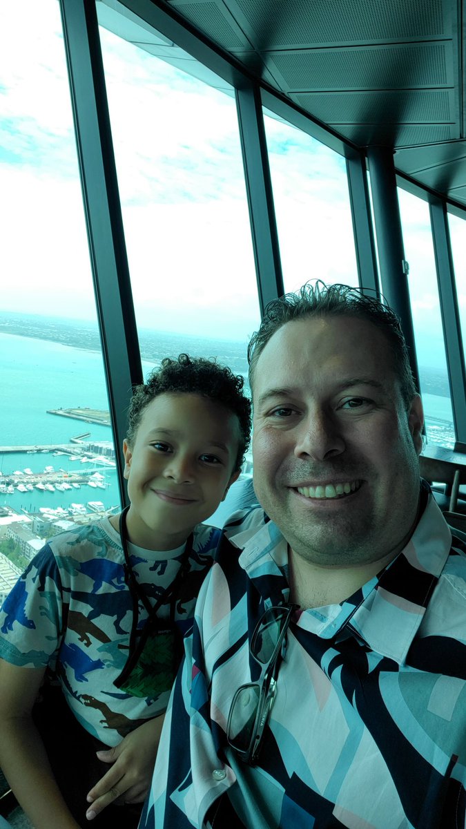 over2khrs's tweet photo. Just a casual lunch with family #Orbit360 in the Sky City Tower in downtown Auckland. #VaccinePassport https://t.co/el3PHM09hk