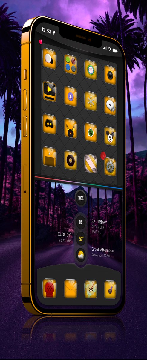 rudytown010's tweet photo. Theme Plex Orange By @ivangotus 
ShowLive Swa40 By @TeboulDavid1 
ShowAE  And ShowLive By @Seankly
Mockup @screenshot_pro
@Attairdu57slm 
@kleinmone
#ios15nojailbreak
#ios15HomeScreen
#INNOVATION
#WeatherHTML2.1
#HTMLSandbox
#ShowLive
#ShowAE https://t.co/lOGtX7vMTM