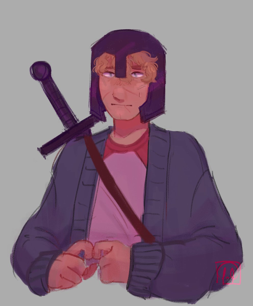 skullebesta's tweet image. feeling small #tommyinnitfanart