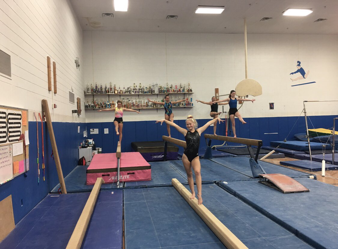 MarkSolberg1957's tweet photo. A great start to the season for our Cambridge-Isanti Bluejackets gymnastics’ team and coaches; Runner Up at the Perham Invite of 8 schools and a 140.45 score. Congrats to our JV team as they finished in first place. #jacketpride https://t.co/iK5Rjd9CB4