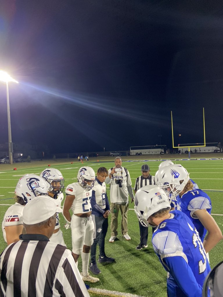 SSIA_Official's tweet photo. @IMGAFootball wins the toss. Deferred. @CAIKnightsFB will receive #SSIAStateFinals https://t.co/ZA8nDNCgZ8