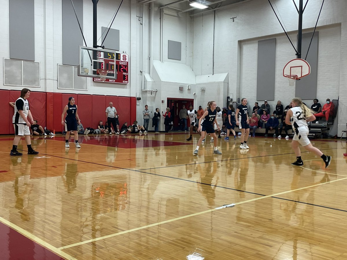 MustangsWBB2026's tweet photo. Great game today by the 8th grade girls beating Fort Zumwalt South 30-8 https://t.co/8IBC6iQNug