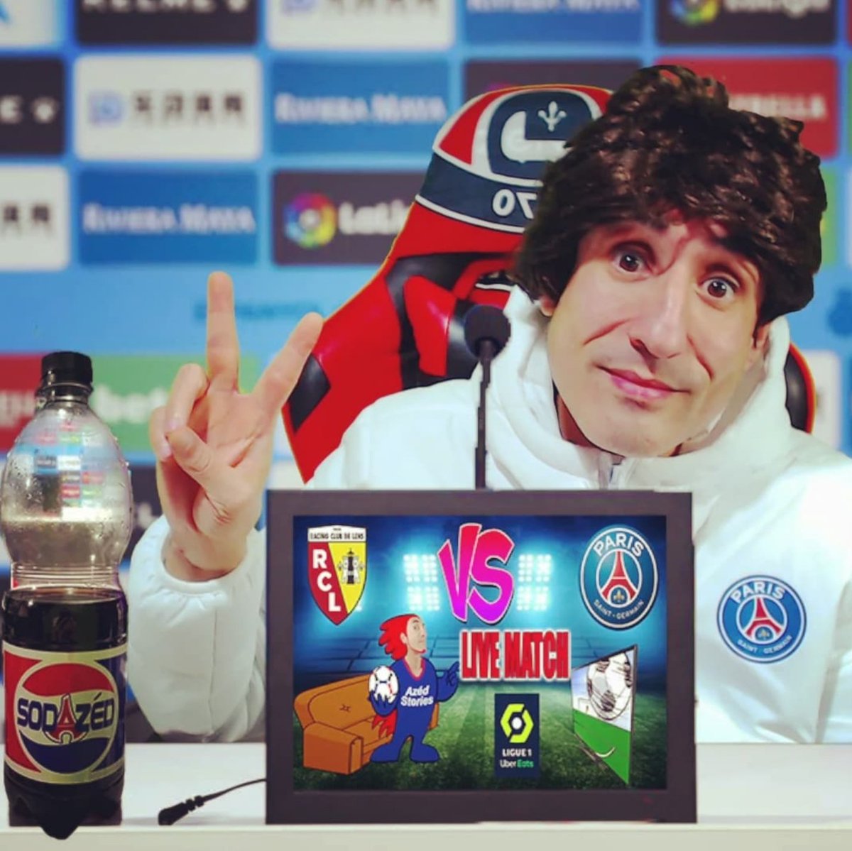 azedstories's tweet photo. Interview Pochettino " Non non je ne suis pas déçu, l'équipe a donné son maximum il faut féliciter les joueurs" 😭🔴🔵 #RCLPSG #PochettinoOUT #parissaintgermain #psg #azedstories https://t.co/aUhB85rJml