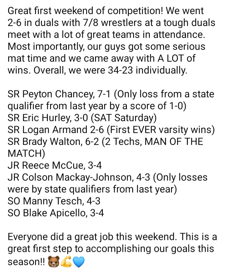 CHSbearsWrestling (@bearswrestling_) on Twitter photo 