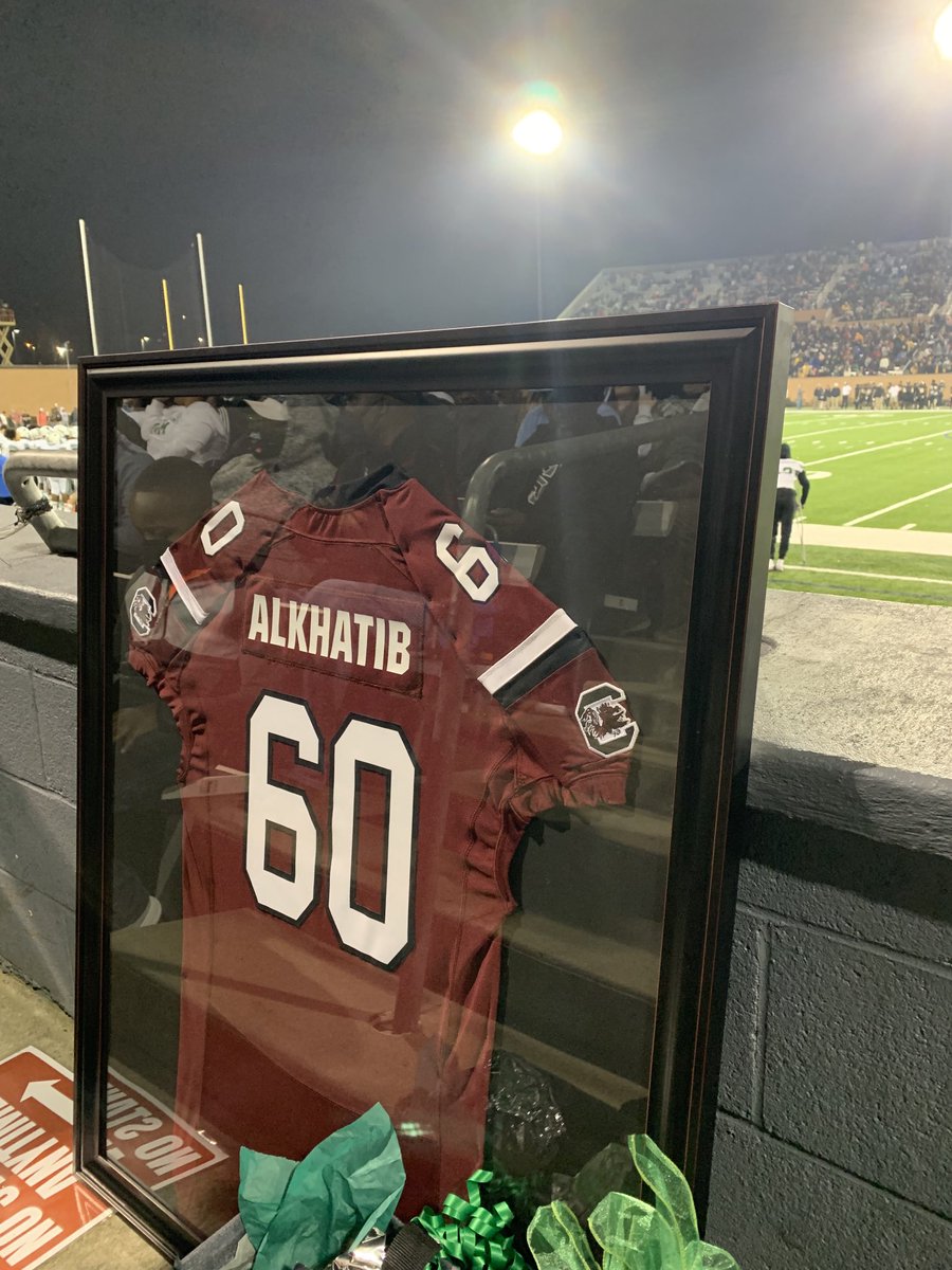 Kelly Hewins Alkhatib (@alkhatibkelly) on Twitter photo What an amazing gift from USC and Coach Beamer for Jack! I’m in awe! Absolute awe! Thank you from the bottom of my heart!!
♥️🖤 <a href="/dfhsfootball/">Dutch Fork Football</a> <a href="/AlkhatibJack/">Jack Alkhatib</a> #LLJ60 What an amazing gift from USC and Coach Beamer for Jack! I’m in awe! Absolute awe! Thank you from the bottom of my heart!!
♥️🖤 <a href="/dfhsfootball/">Dutch Fork Football</a> <a href="/AlkhatibJack/">Jack Alkhatib</a> #LLJ60