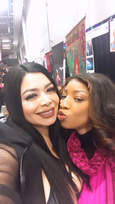 🌸Daisy Gomez🌸 - @xoispyseptember and I always looking cute 💕 Come hang out with us @exxxotica DC at the @galaxypub booth 111 https://t.co/tPEtOHD96K