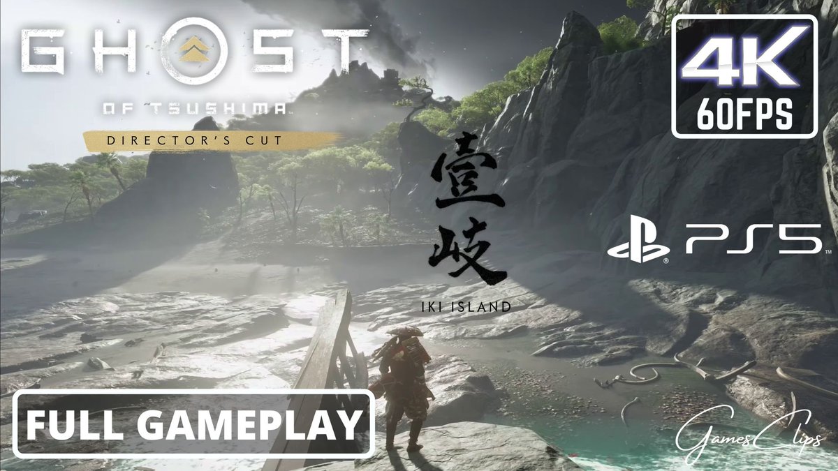 GameStation90's tweet photo. Ghost Of Tsushima Director's Cut Iki Island Full Gameplay Walkthrough PS5 [4K 60FPS] (No Commentary): https://t.co/wMsNNhJU8O

#GamesClips #GhostOfTsushimaDirectorsCut #walkthrough #GameAwards  #PS5 #PS4 #GamingNews #gamer #pcgaming #Xbox #XboxSeriesX #PlayStation #Sony #PCGamer https://t.co/6TbJD0Ukfh