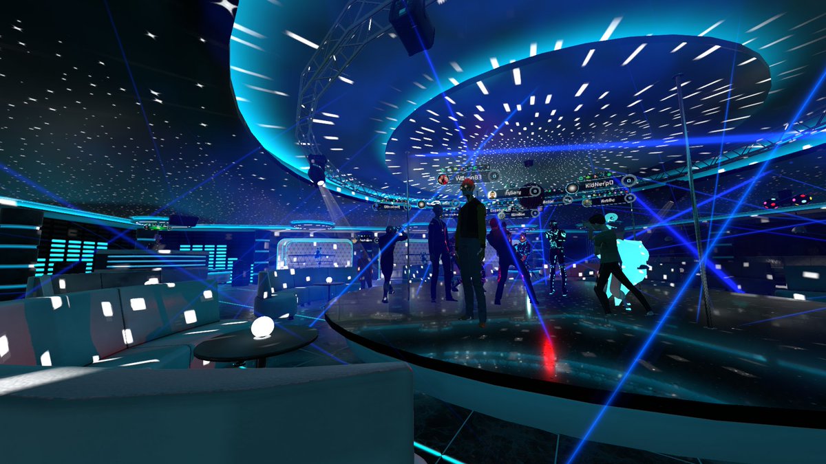 ASychov's tweet photo. I just experienced the most EPIC party of my IRL and #VR #Metaverse life inside @SomniumSpace.
It all happened on my #NFT #GenesisVR Tron Club parcel #592 inside XL #SomniumWORLD #NFT (https://t.co/GCP1bwxa1d) token uploaded via Somnium SDK with @oasismetagames.
THREAD โฌ https://t.co/6cbhPXSeFZ