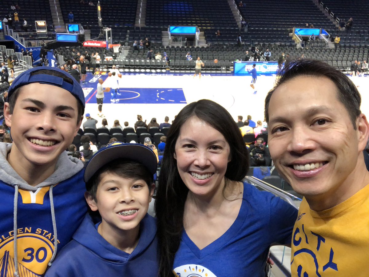 Let’s go Dubs! #warriorsground