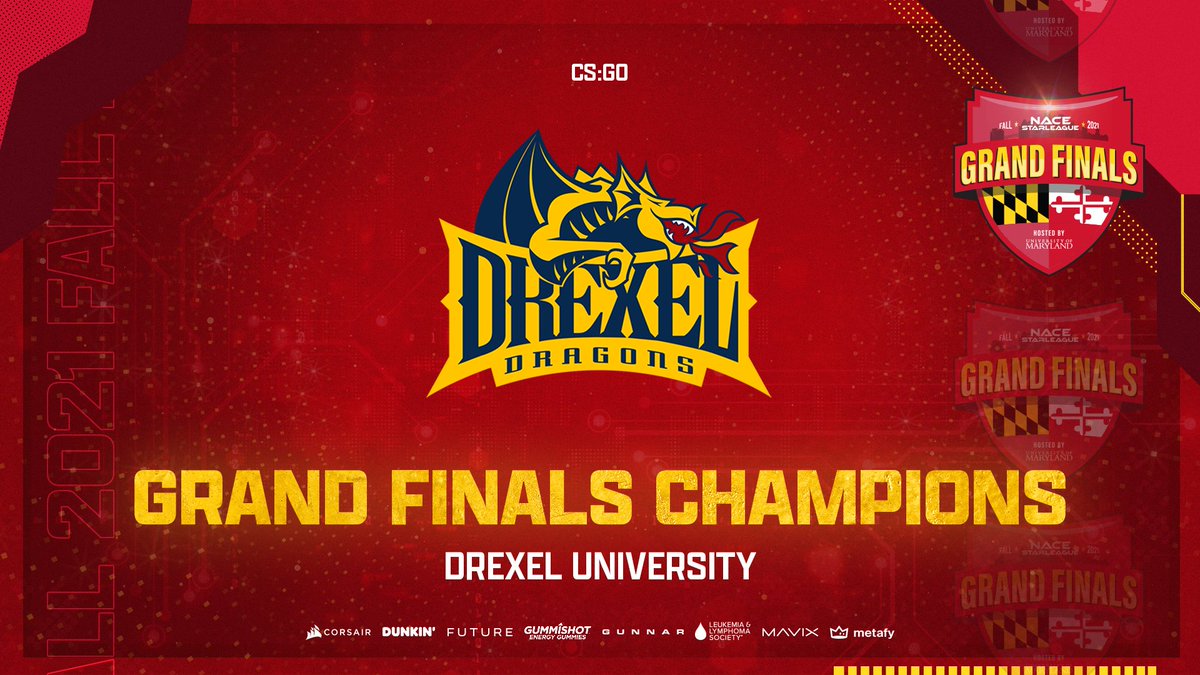 playvs_college's tweet photo. Congratulations to your NACE Starleague CS:GO Grand Finals Champions @drexel_gaming 👏👏👏 https://t.co/mh2WAIsMwy