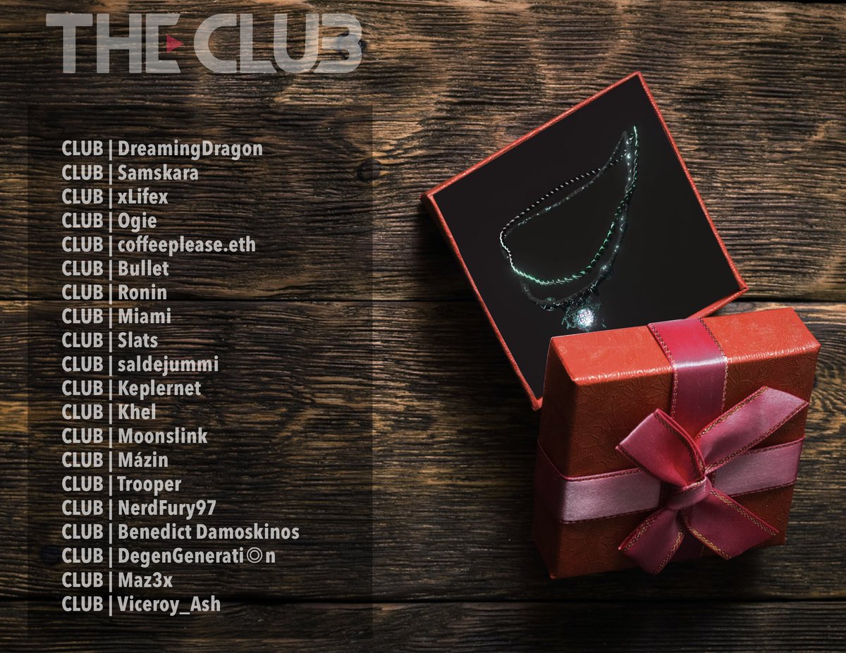 TheClubGuild's tweet photo. We just airdropped 20 @staratlas FTX Unity Necklaces to our members with the highest experience points in our Discord. Thanks for all you do, Team!

Join Us: https://t.co/VnWDSYqUB0
#staratlas #TheClubGuild #P2E #GameFi #PlayToEarn #NFTGame https://t.co/WWH88AqkGi