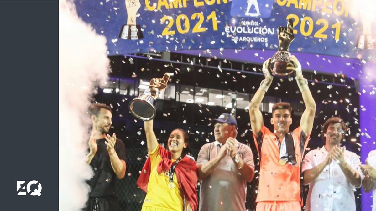 EquitySportsFut's tweet photo. Maryory Sánchez campeona en Conmebol evolución de arqueros 2021 🧤🪄 #TeamEquity

Arriba Perú 🇵🇪

@sanchez_maryo12  @VictoriaPardo20  @l_pedropablo  @ximenaestradalr https://t.co/W5Pgo2Jqmx