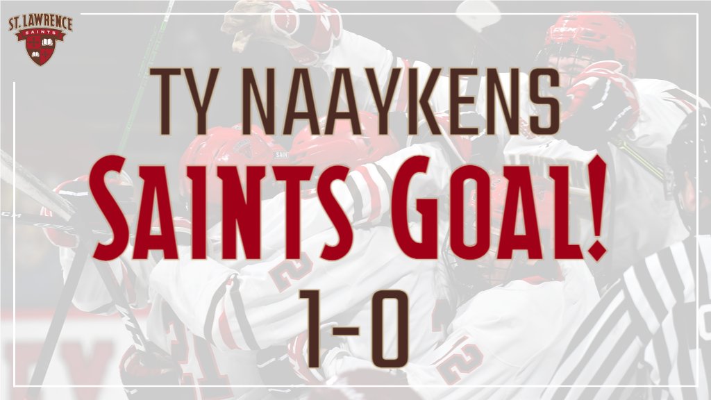 GOAL!!! 

🥅:#15 Ty Naaykens 
🍎:#29 Jordan Steinmetz 

#HereWeGoSaints