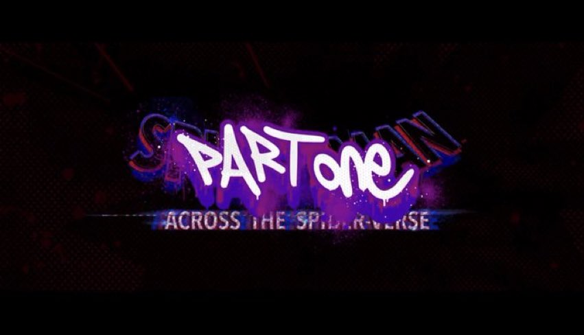 DiscussingFilm's tweet photo. The ‘Into the Spider-Verse’ sequel has been titled ‘SPIDER-MAN: ACROSS THE SPIDER-VERSE (PART ONE)’. https://t.co/0U4NFhD1HQ