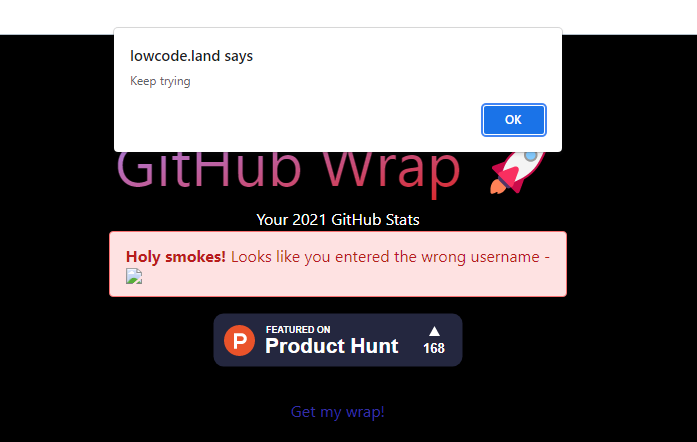 arturo182's tweet image. lowcode.land/ghwrap/?userna…

#GitHubWrap